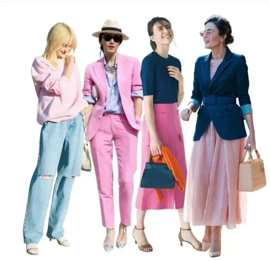 粉色搭配什么颜色好看，粉色系服装搭配理念及技巧-梦路生活号