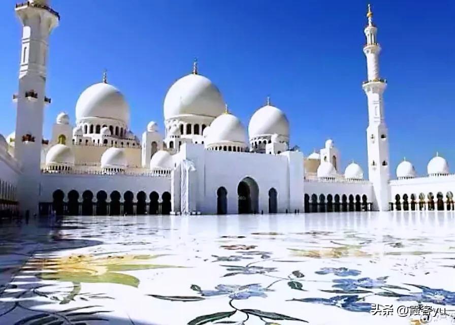 世界上最大的清真寺（闻名世界的大清真寺阿布扎比）-梦路生活号
