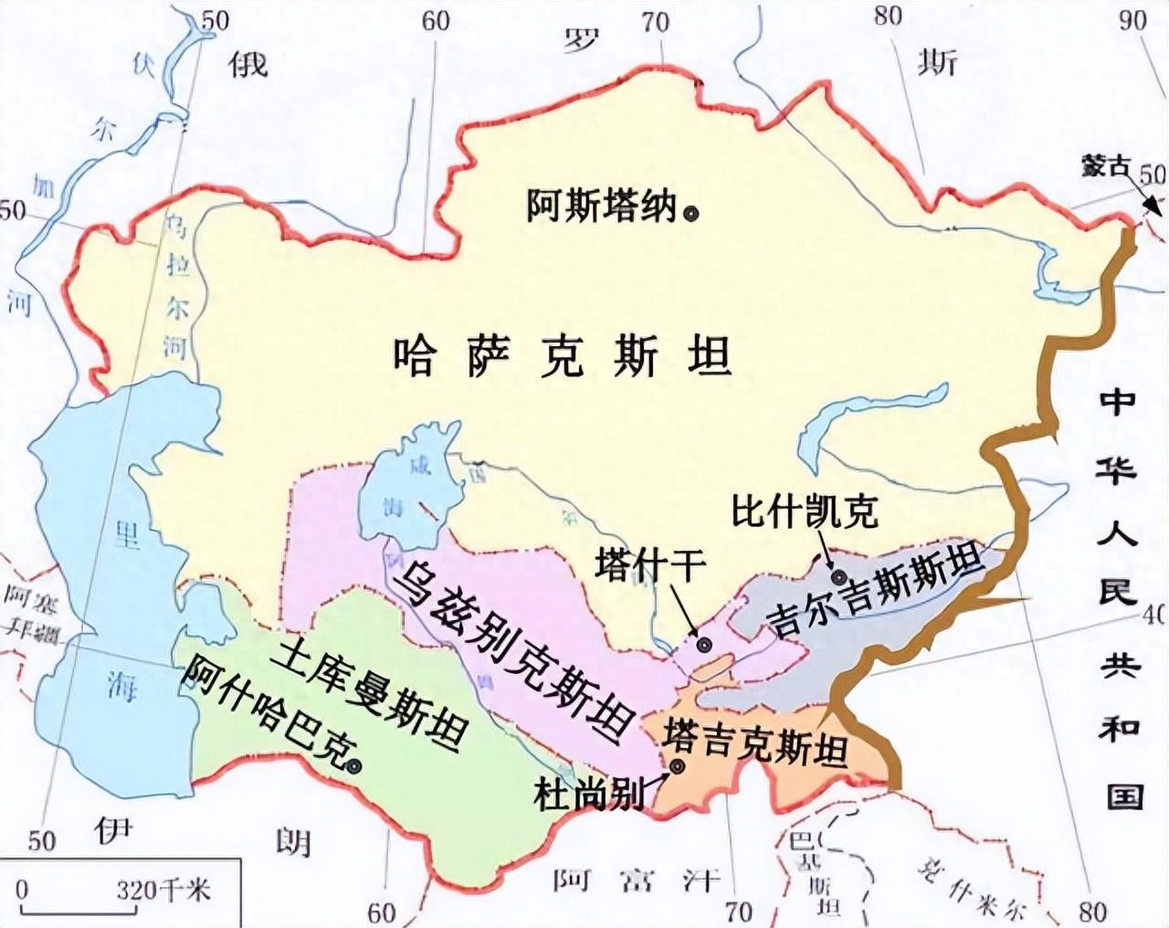 中亚五国包括哪些国家（中亚地理位置简述）-梦路生活号